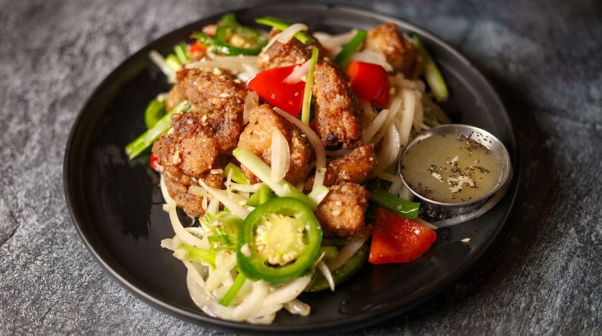 Everything starts on the wok line