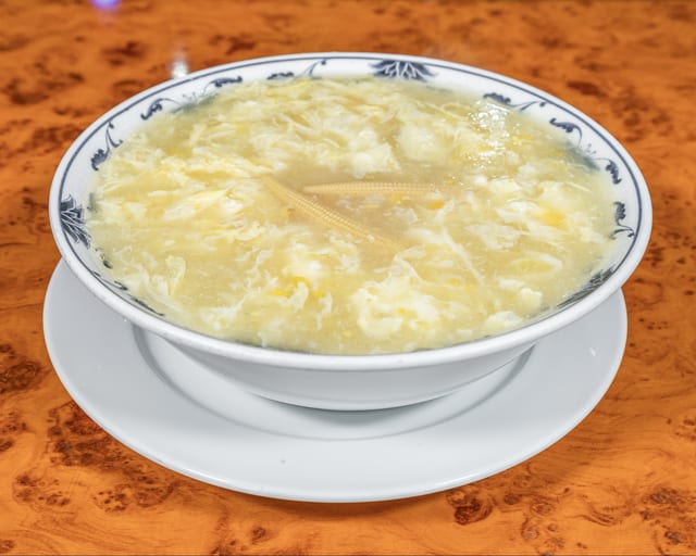 Chicken Corn Soup.