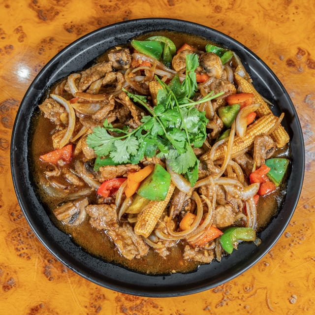Sate Sauce Beef.
