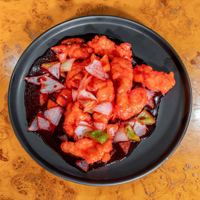 Sweet & Sour Chicken.