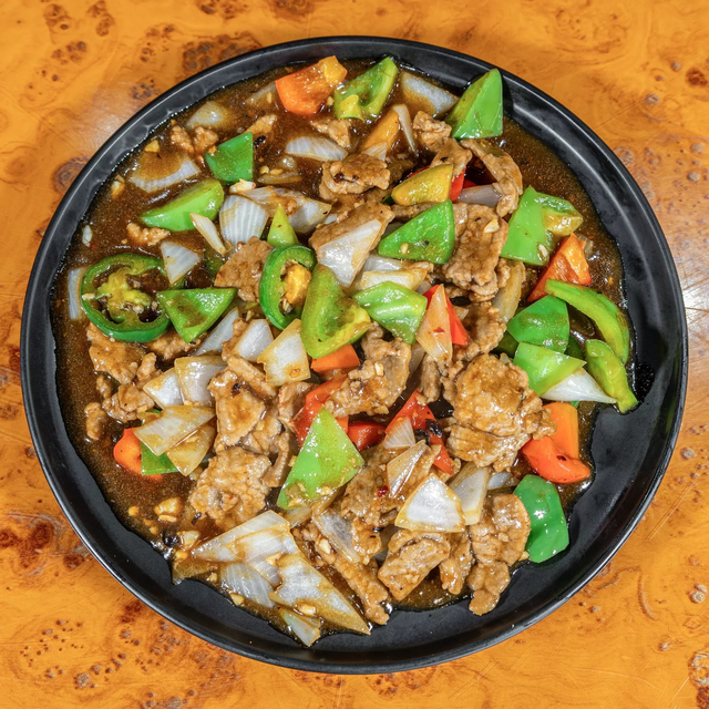 Black Bean Sauce Beef.