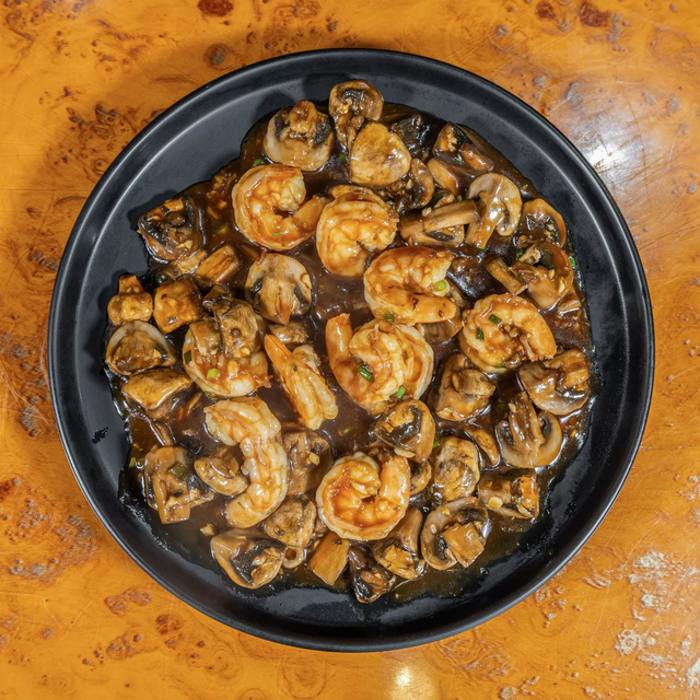 Mushroom Shrimp.