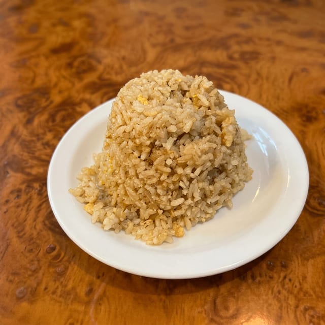Steamed or Fried Rice.